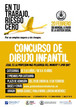 CARTEL JUSTICIA SOCIAL 18 concurso dibujoA3